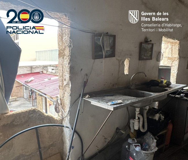 El Govern y la Policía Nacional de Manacor detectan una vivienda sobreocupada en la que convivían hasta 30 personas