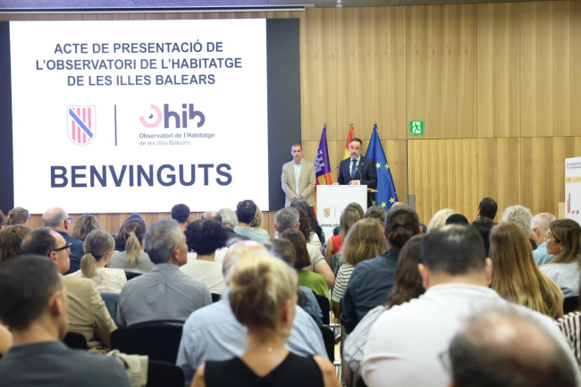 El sobreprecio en las ofertas y el plan para aumentar la vivienda asequible, entre los datos del nuevo Observatorio de la Vivienda de las Illes Balears 