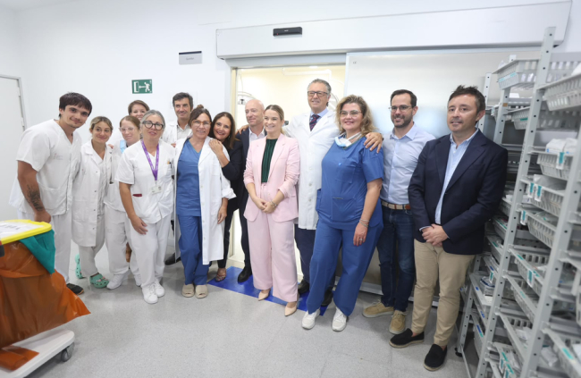 La presidenta del Govern visita el Hospital Mateu Orfila