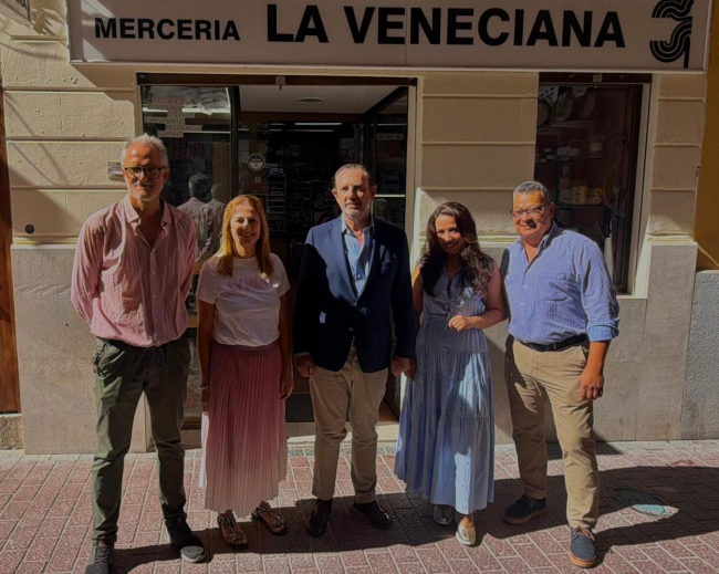 El Govern apoya el relevo empresarial de la mercería emblemática La Veneciana de Palma