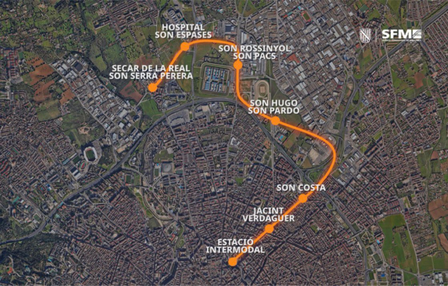 El Govern inicia la tramitación de la evaluación ambiental del proyecto del metro de Son Espases