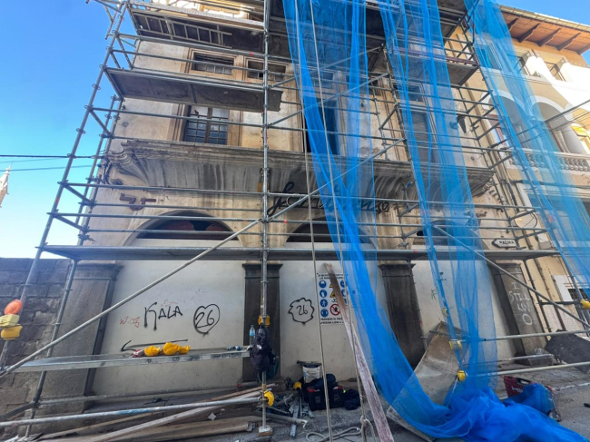 El IBAVI inicia las obras en el antiguo cine Fantasio de Sóller para construir once viviendas públicas de alquiler